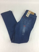 Levis 711 Girls Skinny Jeans Dark Blue 12 Regular - £18.61 GBP