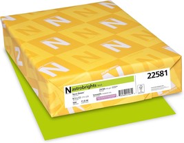 Neenah Astrobrights Premium Color Paper, Terra Green (22581), 24, 500 Sh... - £29.56 GBP