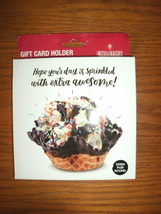 NEW Cold Stone Creamery Musical Gift Card Holder Pop Up Box + Sound Am G... - $3.95