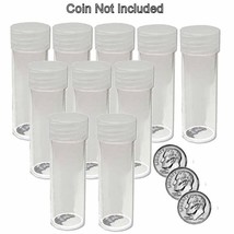 Round Dime Coin Tubes 18mm by BCW 10 pack - $9.99