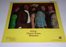 Celebrity Skin S.O.S. Clown Scare Monster Promo Album Flat Cardstock 199... - $34.99