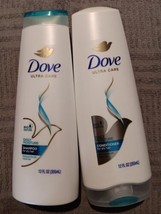 2 Dove Daily Moisture Shampoo & Conditioner 12oz each for dry hair(ZZ26) - $23.75