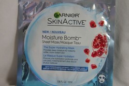 Mask Sheet (New) Moisture Bomb Mask SHEET- Face Mask - Garnier Skinactive - $6.13