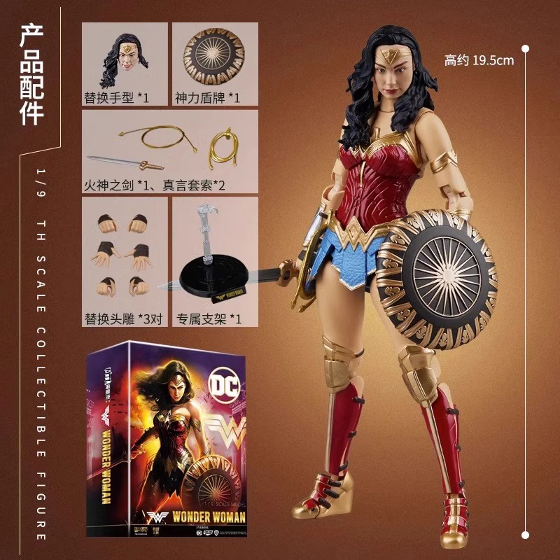 Hot Toys Dc Wonder Woman Flash Joint Removable Action Figure Model Toys - $45.09+