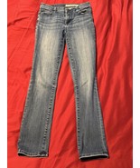 DKNY Jeans Women’s 2X30 Mid-Rise Straight Leg Stretch Denim Blue Jeans - $21.72 CAD
