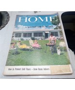 FEBRUARY 1957 AMERICAN HOME MAGAZINE 50&#39;S ERA PERIOD - £22.71 GBP