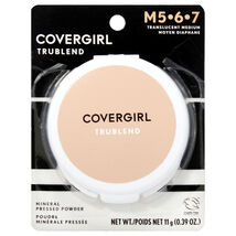 TruBlend Mineral Pressed Powder - M5.6.7 Translucent Medium by CoverGirl... - $11.49