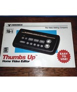 Videonics Thumbs Up TU-1 Home Video Editor Open Box Complete - $529.52 MXN