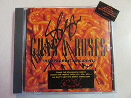 Guns N Roses~Spaghetti Incident Cd Slash Gilby Clarke Autograph 100% Genuine Vg+ - $98.99