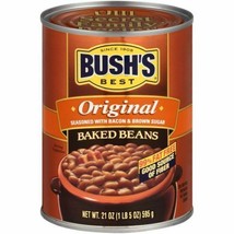 Bush&#39;s Best Original Baked Beans, 6 Cans, 21 Ounces Each (Good Thru Jan.... - $18.81