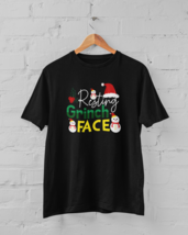 Resting Grinch Face - Celebrate Christmas with this Funny Graphic Tee - $18.69