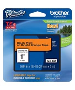 Brother Genuine P-Touch TZE-B51 Tape, 1&quot; (0.94&quot;) Wide Standard Laminated... - £28.32 GBP