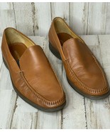 Johnston Murphy Men’s Loafer Shoes Size 9.5 Brown Made In Italy 15-5854 - $604.22 MXN