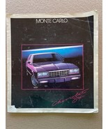 1984 Chevrolet Monte Carlo 12-page Original Car Sales Brochure Catalog - SS - $6.08 CAD