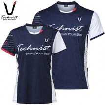 TECHNIST 2024 Unisex Short Sleeve T-Shirt Badminton Tee Top Asia-Fit NWT TNT5424 - £42.92 GBP