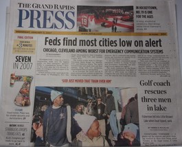 The Grand Rapids MI Press President Ford Memorial Ads Jan 3 2007 - €2,61 EUR