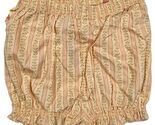 Gymboree Baby Yellow Floral Striped Ruffle Bloomers Shorts 18-24 Summer ... - $17.82