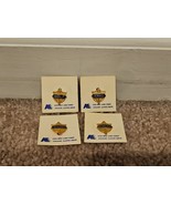 Set of 4 School Awards Pins: Band, Service, Bowling, Golf Pinbacks, Vint... - €17,11 EUR