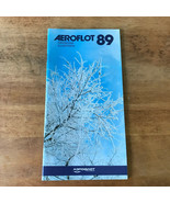 Rare Aeroflot 89 Soviet USSR Russian Airlines Travel Booklet - €62,73 EUR