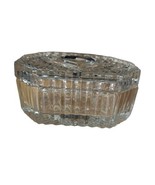 Crystal Clear Industries Yugoslavia 24% Lead Crystal Covered Dish Mint c... - $39.54 CAD