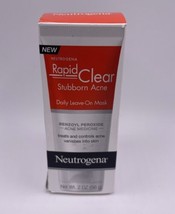 3 Neutrogena Rapid Clear Stubborn Acne Daily Leave-On Mask 2oz Exp 21-22 (B12) - £23.36 GBP