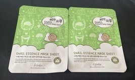 Esfolio Pure Skin Essence Snail Essence Mask Sheet 2 Individually Wrapped Masks - $6.79