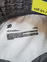 All In Motion Boys' Large 10-12 Tech Fleece Joggers Heathered Black image 5