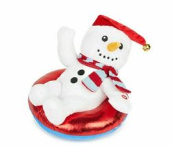 7&quot; Roaming Innertube Snowman Christmas Decoration - £15.73 GBP