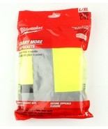 *Milwaukee 48-73-5022 High Visibility Yellow Safety Vest - Large/X-Large - $11.39 CAD