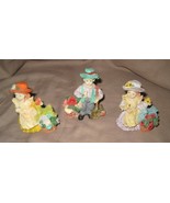 Vintage Small RESINE VICTORIAN Style Girls and Boy Figurines  - $571.13 MXN