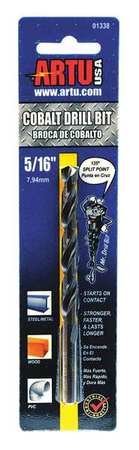 Jobber Bit, 5/16 In, Cobalt Steel - $27.75