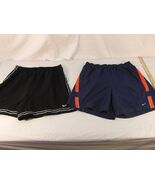 Adult Mens Nike Dri-Fit Blue Red Shorts &amp; Nike Dri-Fit Black Silver Shor... - $320.76 MXN