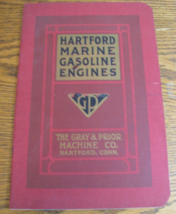 1906 (Circa) Hartford Marine Motor Engine Brochure Gray &amp; Prior Hartford... - £90.29 GBP