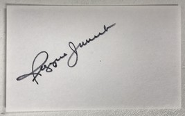Reggie Jackson Signed Autographed 3x5 Index Card #2 - £19.97 GBP
