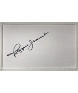 Reggie Jackson Signed Autographed 3x5 Index Card #2 - $23.92 CAD