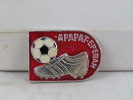 Vintage Soccer Pin - Ararat Yerevan - Stamped Pin - $19.00