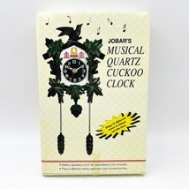 Jobar&#39;s musical quartz cuckoo clock New In Box - £77.90 GBP