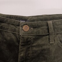 Talbots Corduroy Jegging Women's 14 (28×29) Green Mid Rise Stretch Pants VN5214 image 11