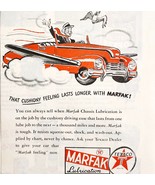 1947 Texaco Marfak Lubrication Advertisement Oil And Gas Automobilia DWWW4 - $34.03 CAD