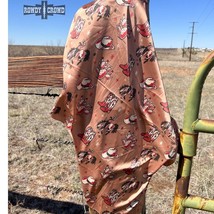 Small Cowgirls Club Western Southwestern Wild Rag Scarf Accent - $22.77