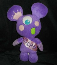 11&quot; Disney Parks Mickey Monsters Purple Keeti Pink Sash Stuffed Animal Plush Toy - £22.75 GBP