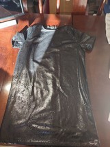 Gap Size 10 Dress Sequin Black petite - $75.12