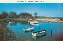 THE Widow&#39;s Hole Greenport Long Island New York NY Vintage Posted Postca... - £3.71 GBP