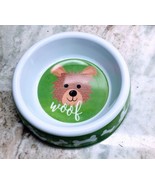 Dog Bones Themed Melamine Dog Bowl 2 Inches Tall X 6 Inches Diameter - $237.09 MXN