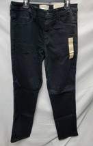 Women's 6/28 Long Black High-Rise Slim Straight Ankle Jeans Universal Thread image 2