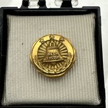 Vintage Bell Systems 3 Star 15 Year Service Pin Award 1/20 10K G.F. Leavens - £23.93 GBP