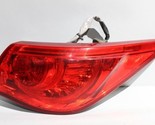 Right Passenger Tail Light Quarter Panel Mounted 2016-17 INFINITI Q50 OE... - £146.14 GBP