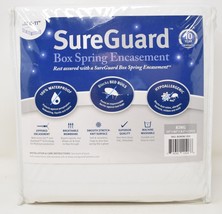 SurGuard King 17”-20” Box Spring Encasement Cover 100% Waterproof Bedbug... - £75.08 GBP