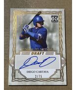 2020 Leaf Ultimate Draft Diego Cartaya Auto #/75 Autograph - €58,48 EUR