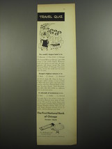 1956 The First National Bank of Chicago Ad - Travel Quiz - £14.50 GBP